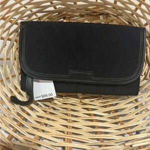 Vera Bradley Black Quilted Women's Wallet